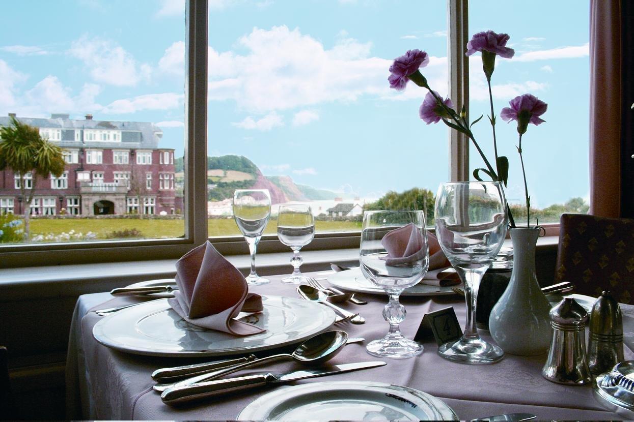 Harbour Hotel & Spa シドマウス レストラン 写真